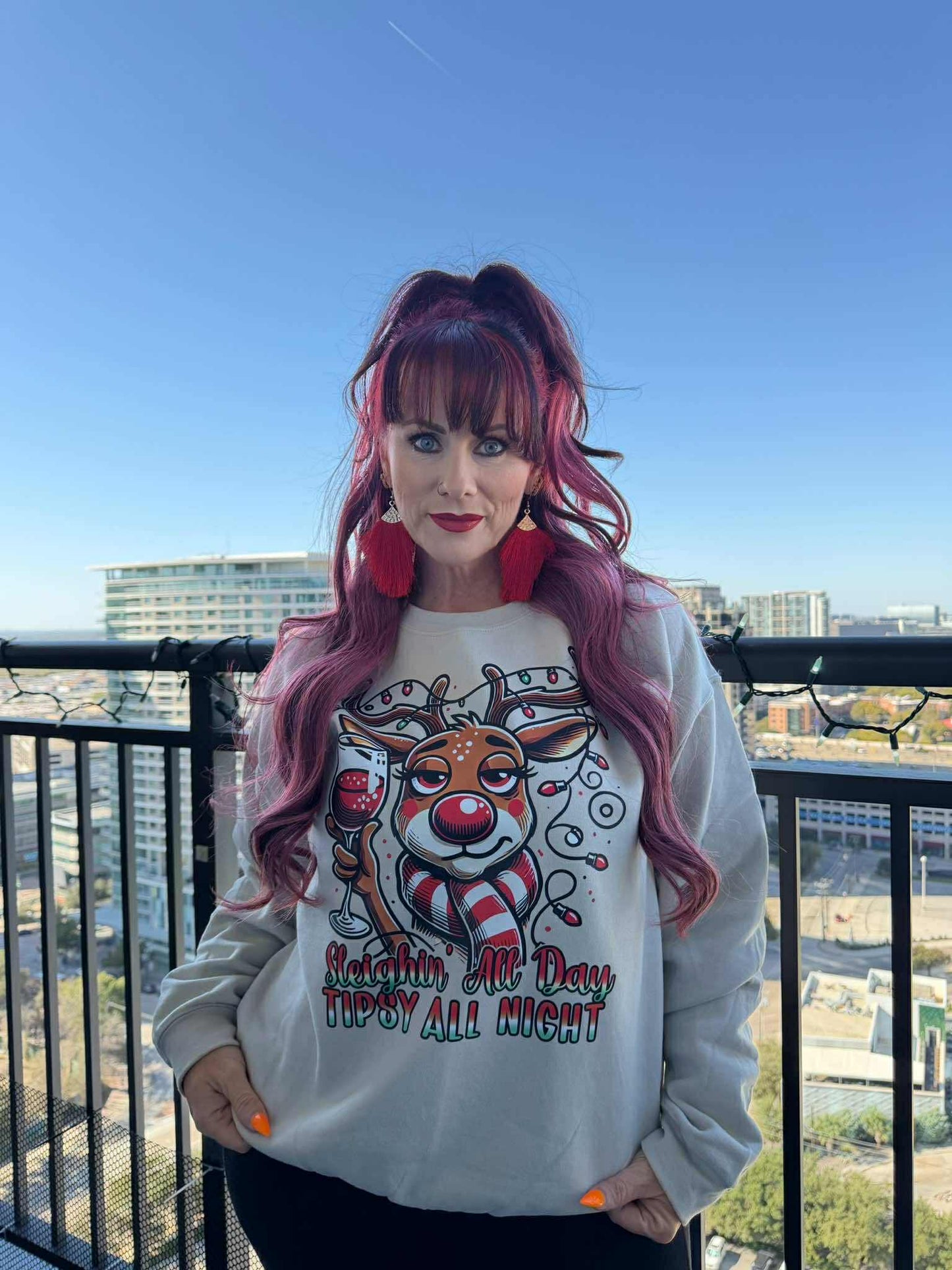 Sleigh All Day Crewneck