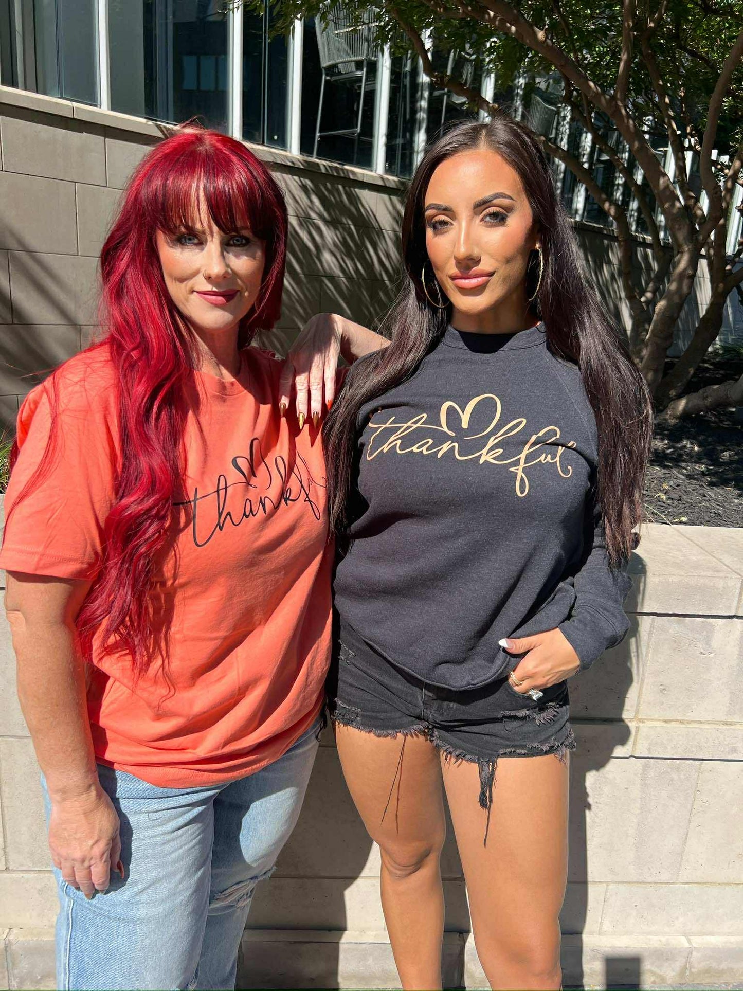 Thankful Orange Tee
