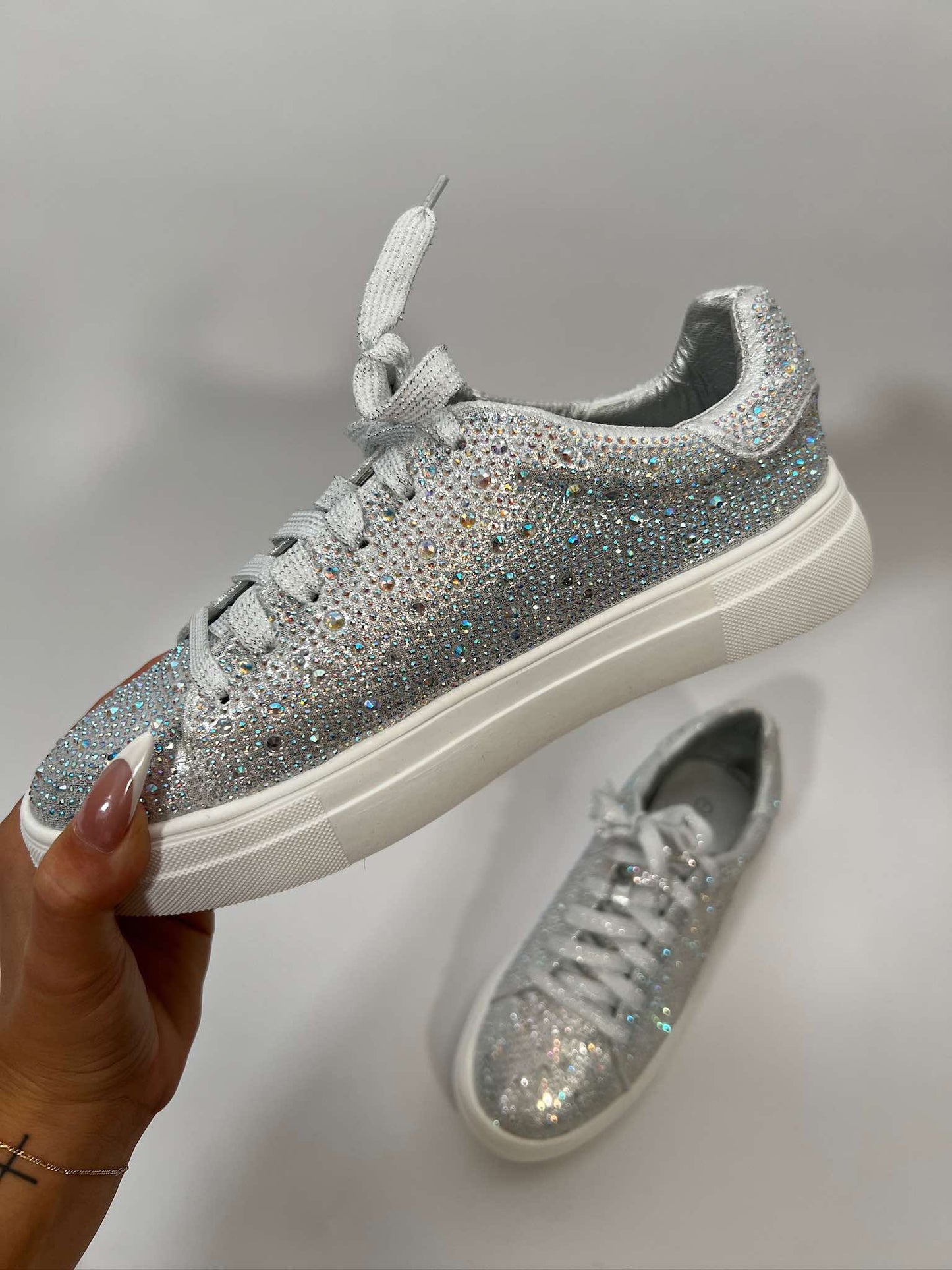 Victoria Rhinestone Sneaker