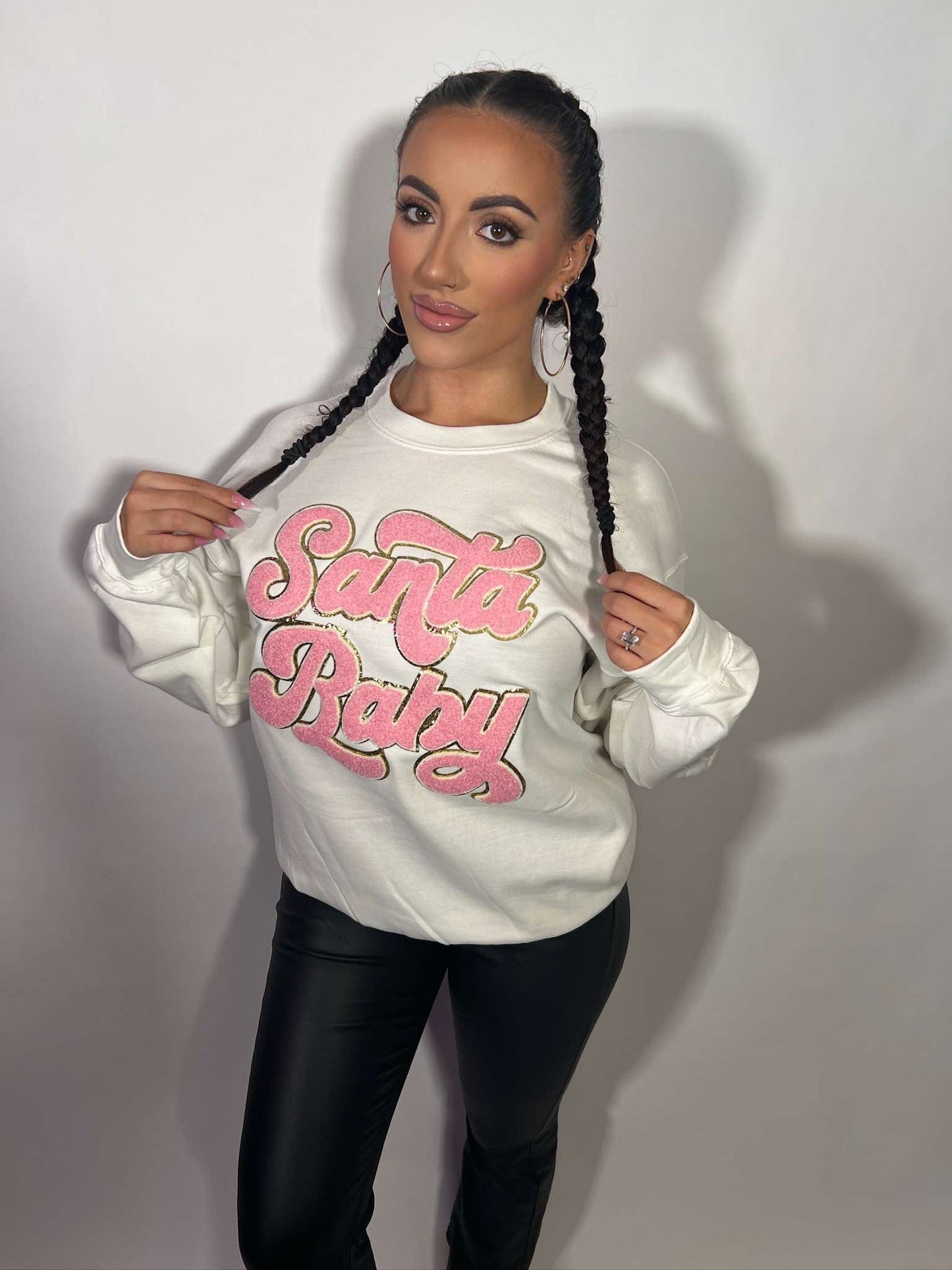 Santa Baby Crewneck Sweatshirt
