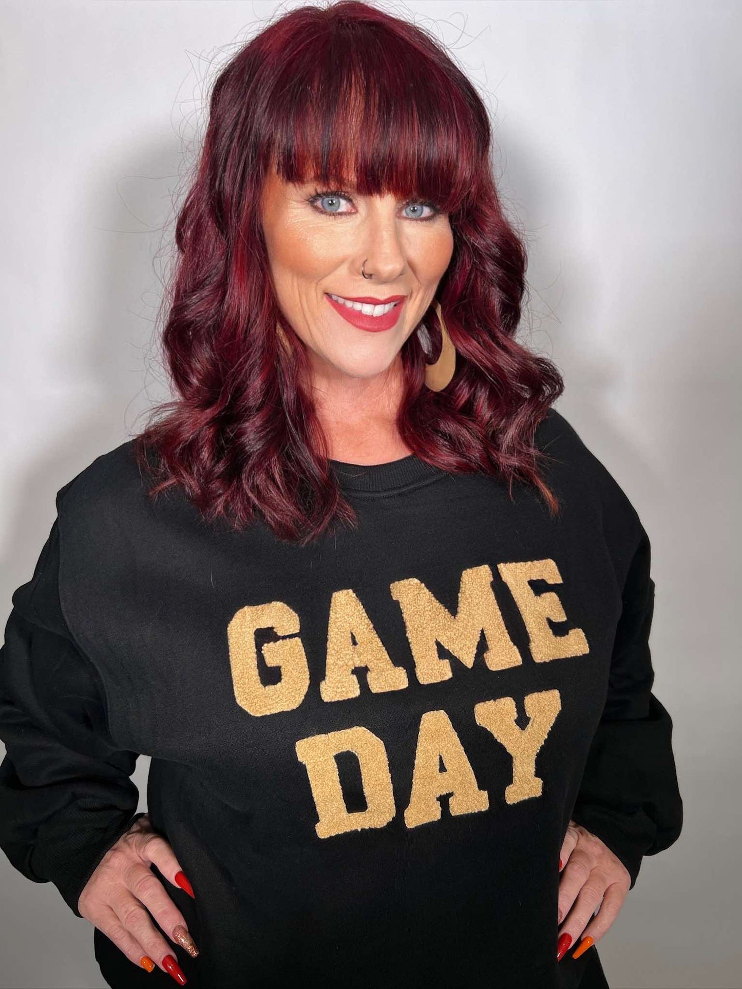 Black Game Day Sweatshirt