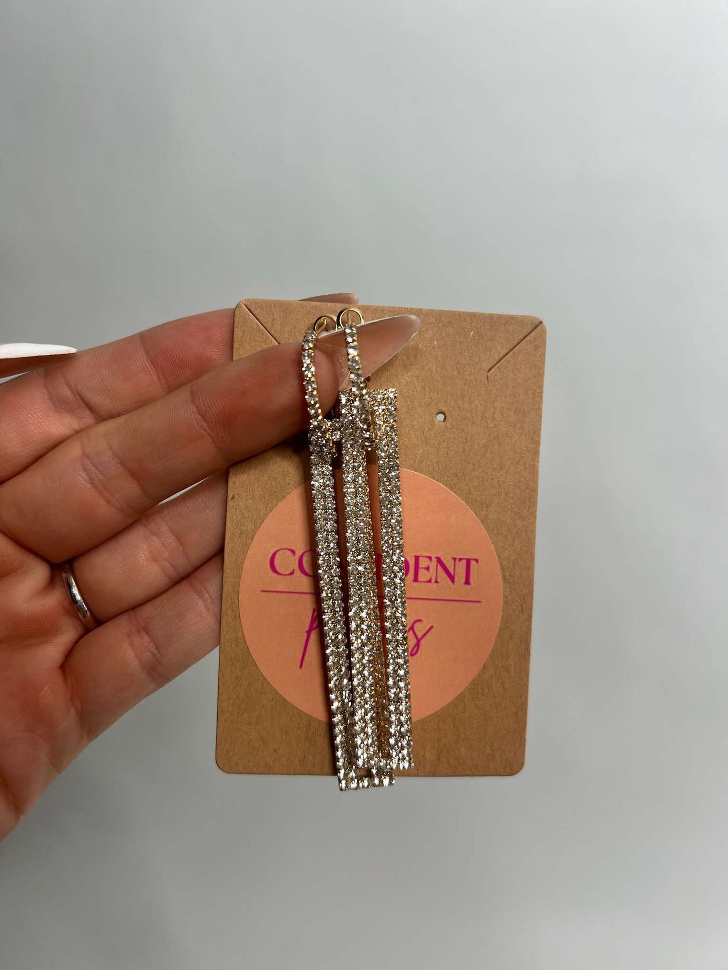 Fashion Long Geometric Drop Earrings