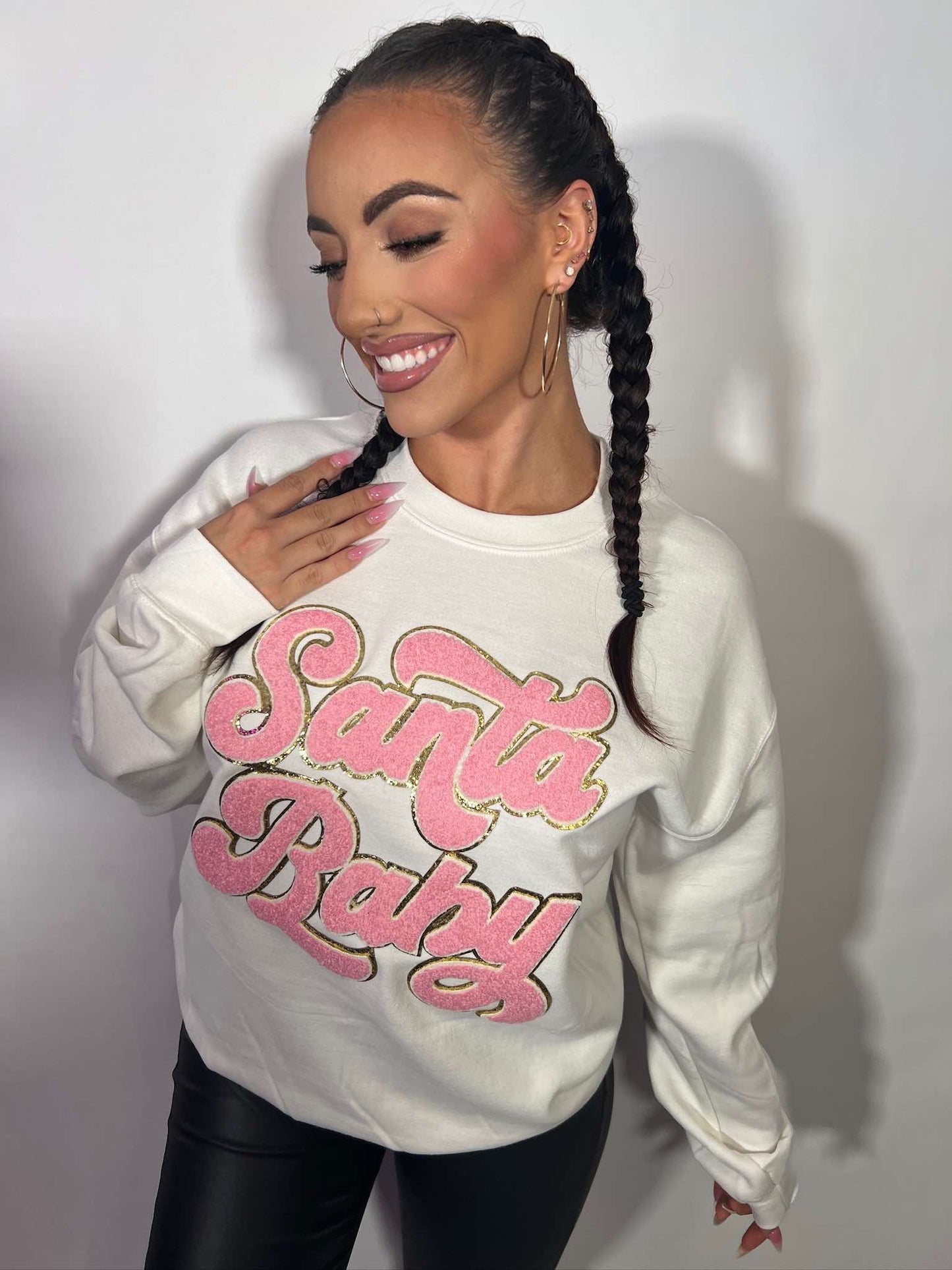 Santa Baby Crewneck Sweatshirt