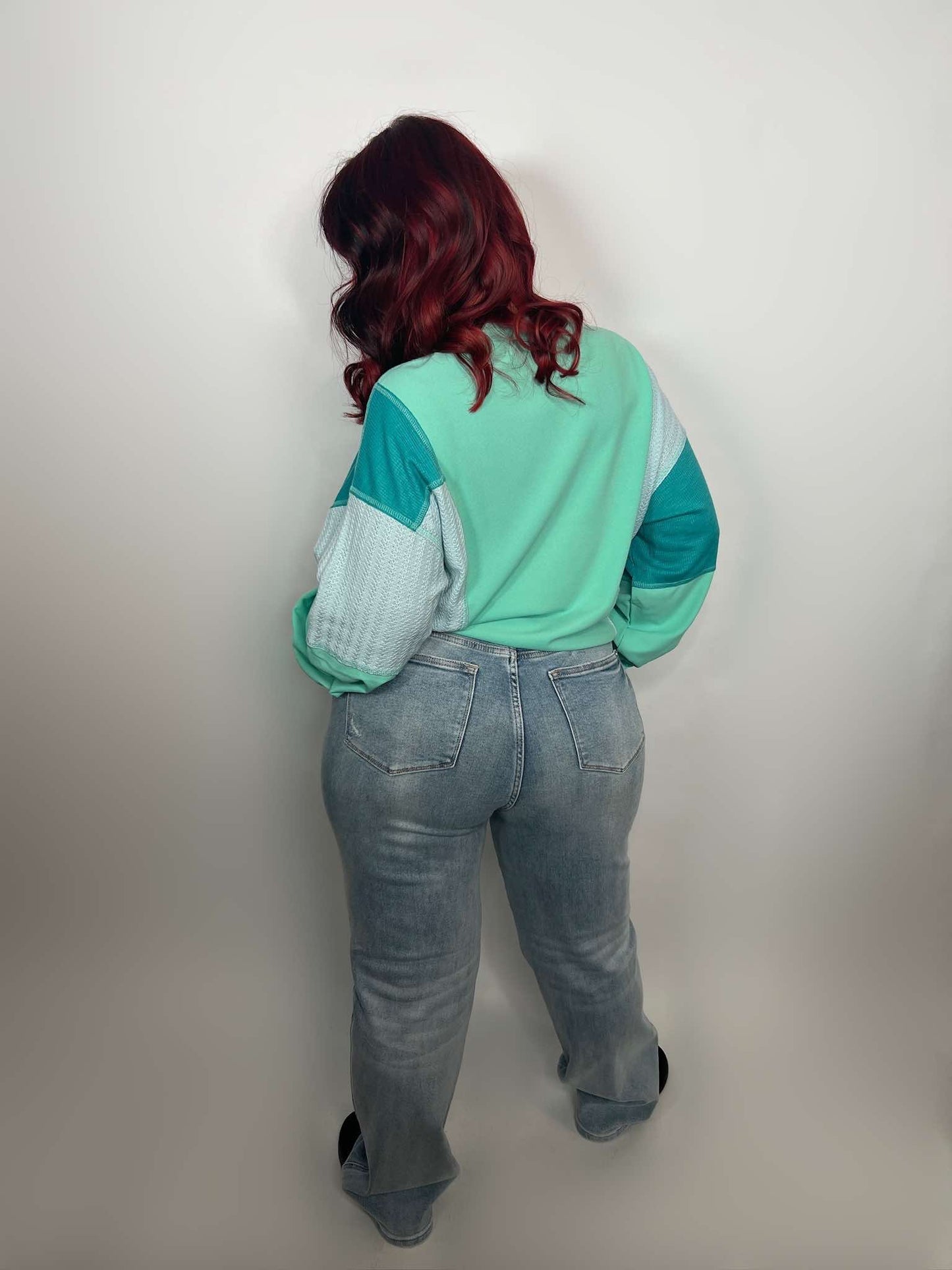 High Waisted Rigid Magic Destroy 90's Straight