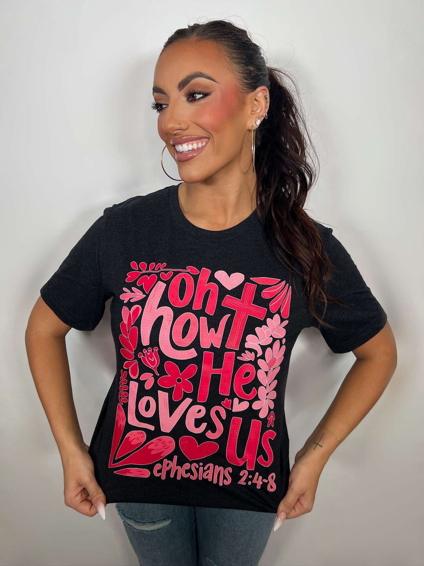 Oh How He Loves Us Tee