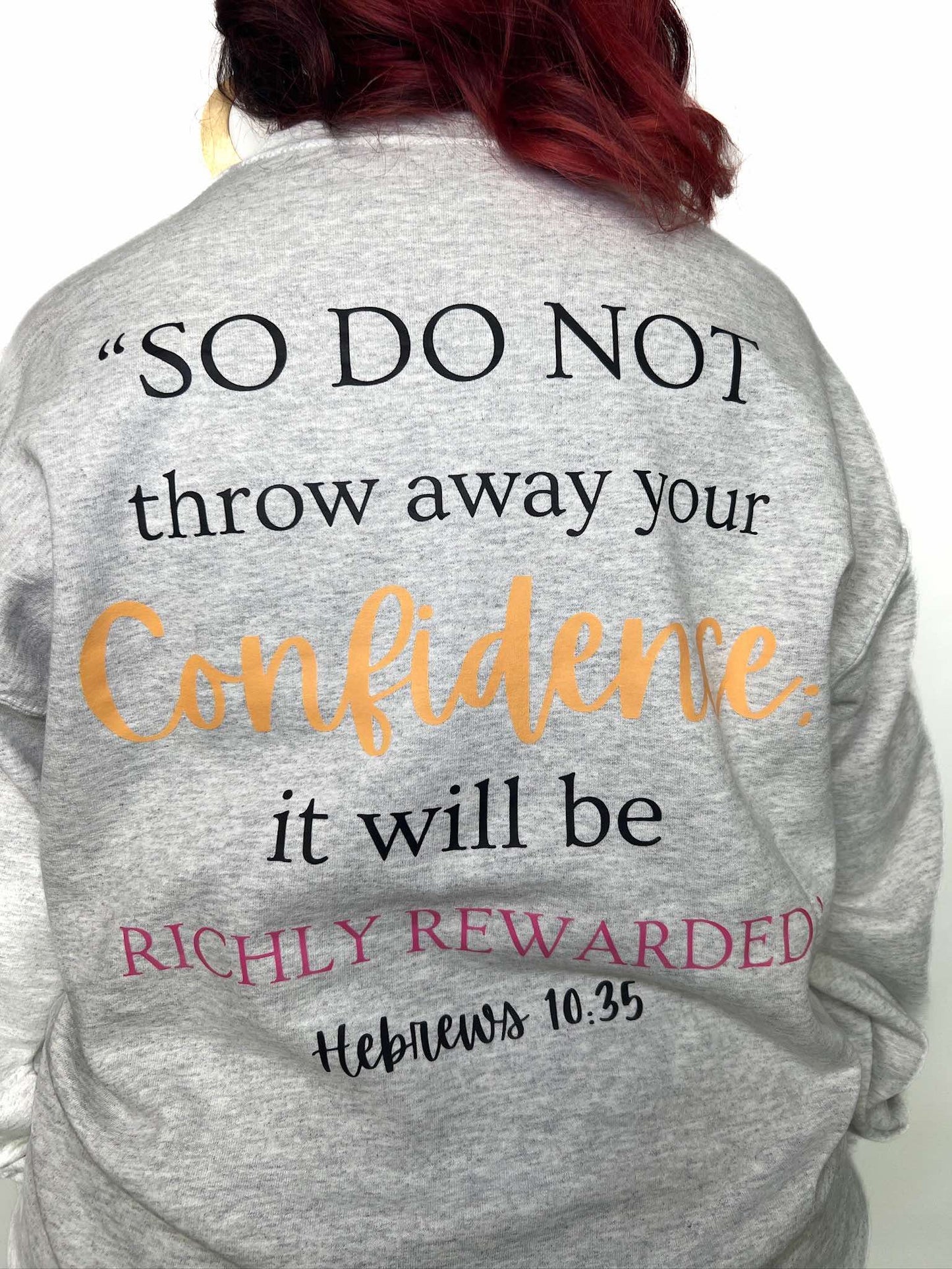 Hebrews Confidence Crewneck