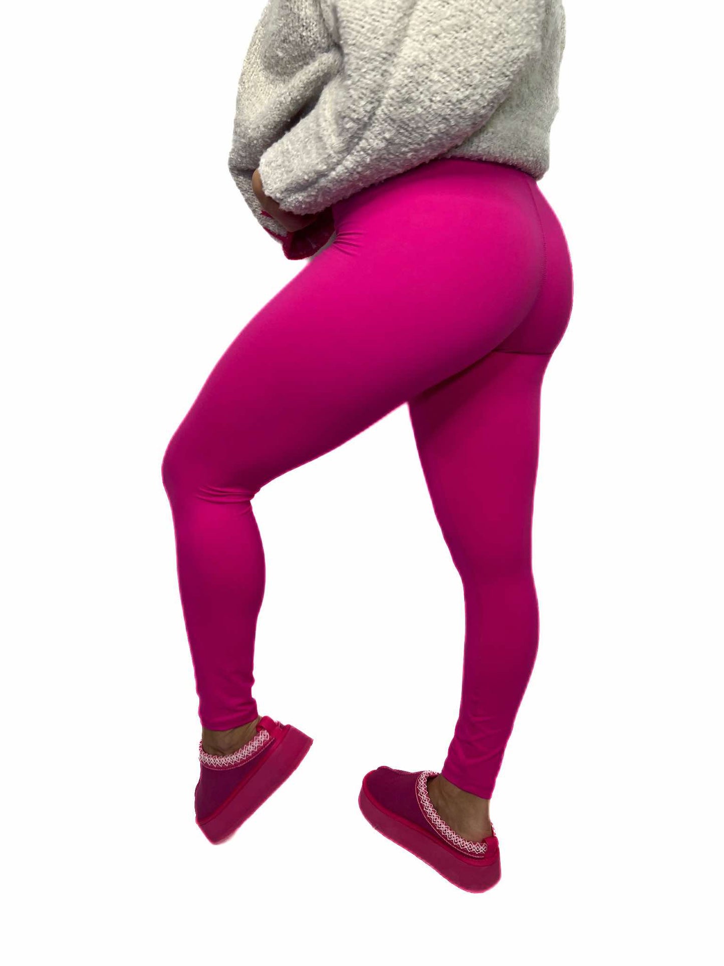 V WAIST FULL LENGTH LEGGINGS