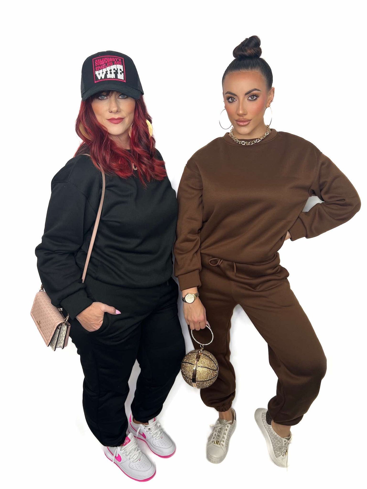 Set Pullover Sweatshirt & Drawstring Sweat
