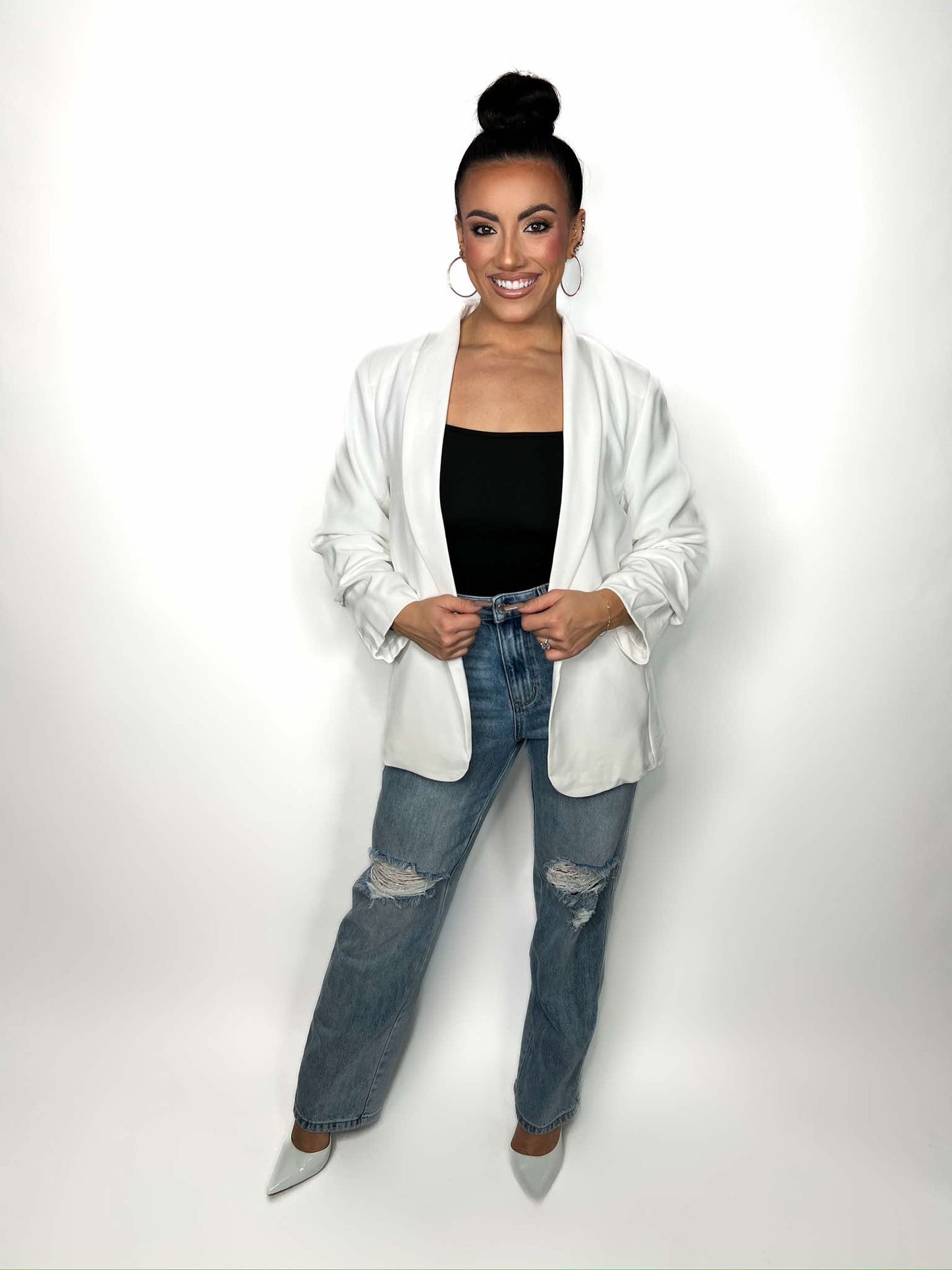 SHAWL LAPEL BLAZER