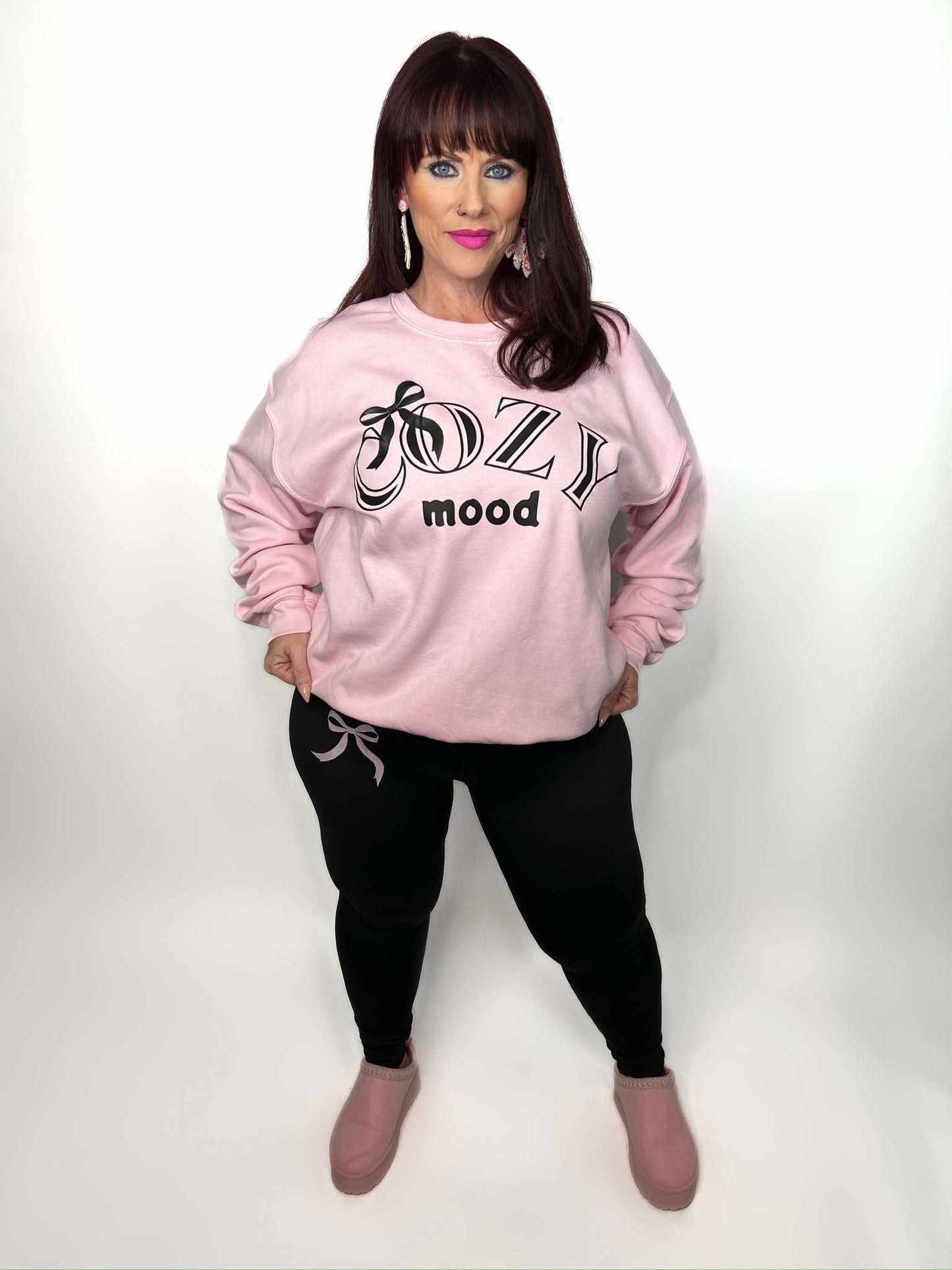 Cozy Mood Bow Leggings