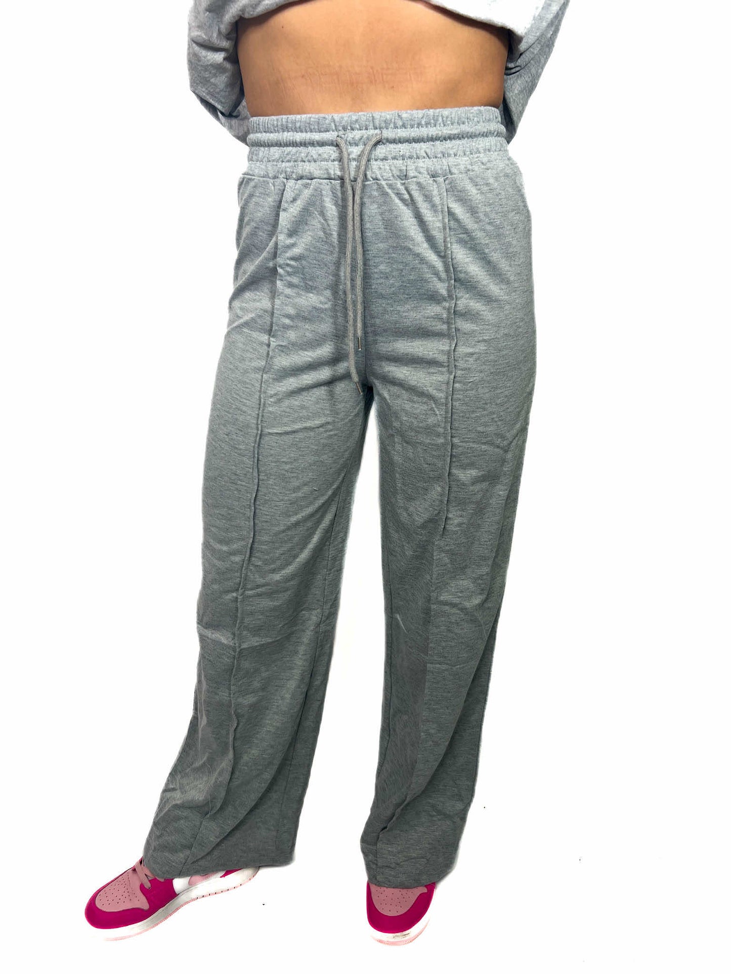 BAGGY SWEATPANTS WIDE-LEG PANTS