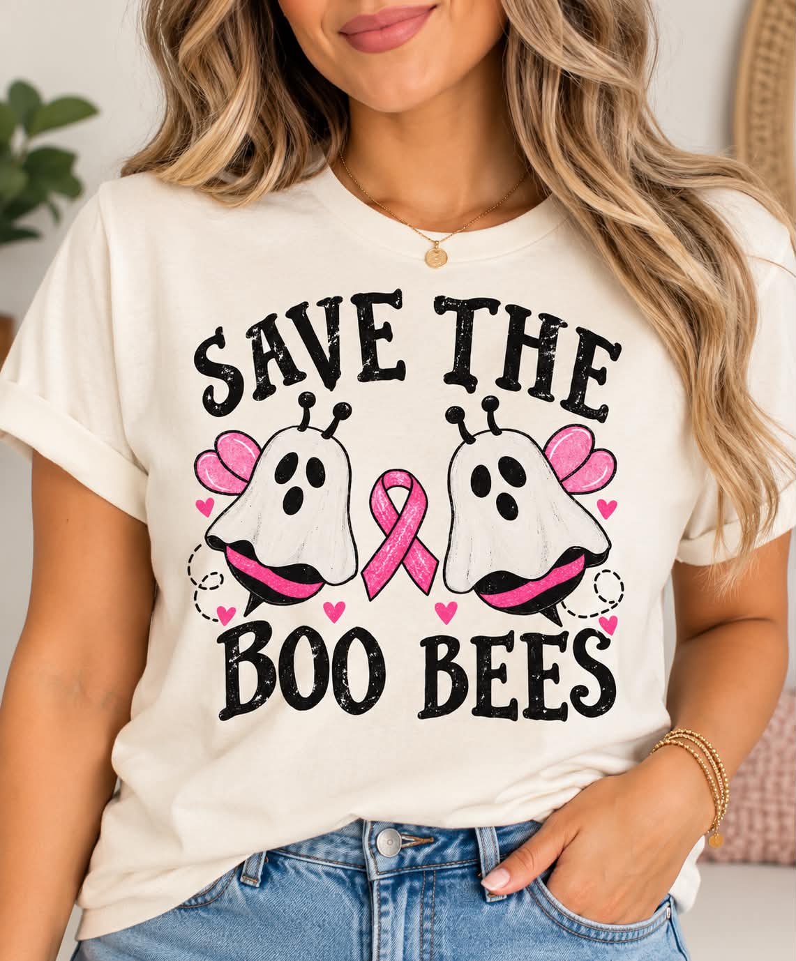 October Save the Boo Bees Tshirt