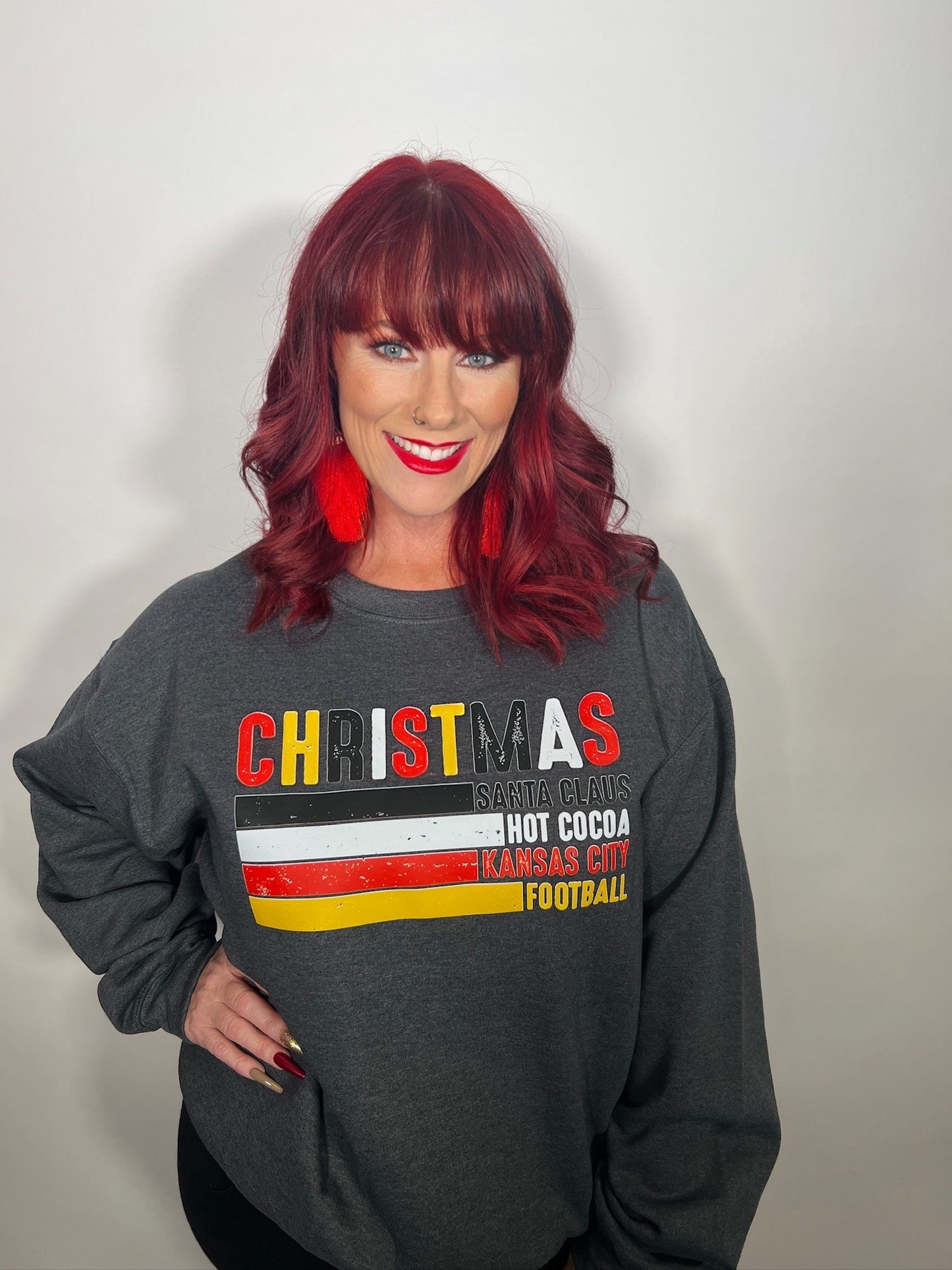 Christmas Chiefs Stripes