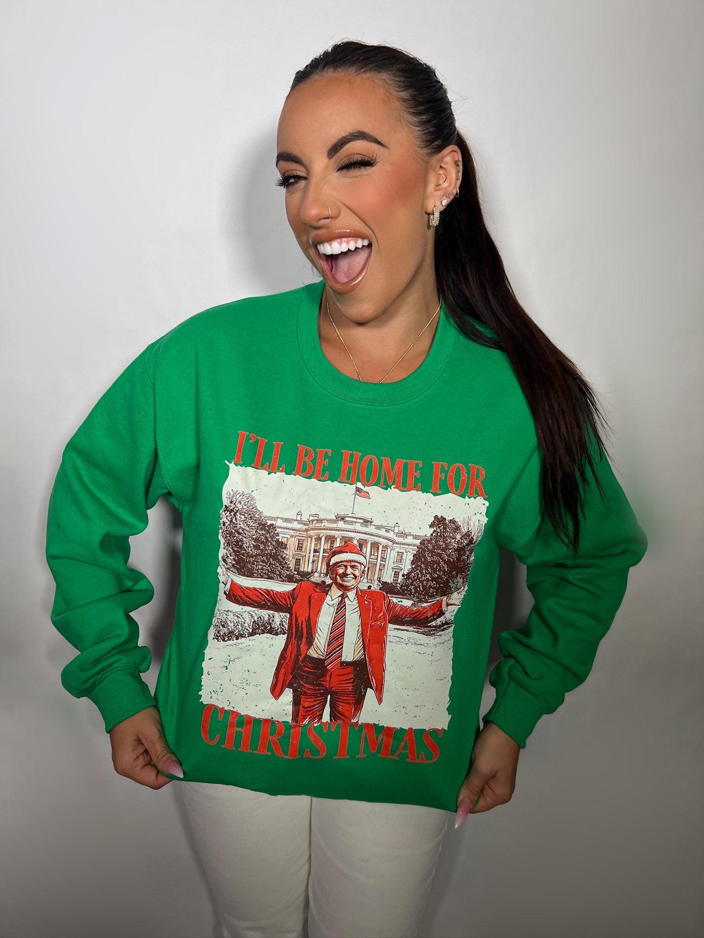 Christmas Trump Crewneck
