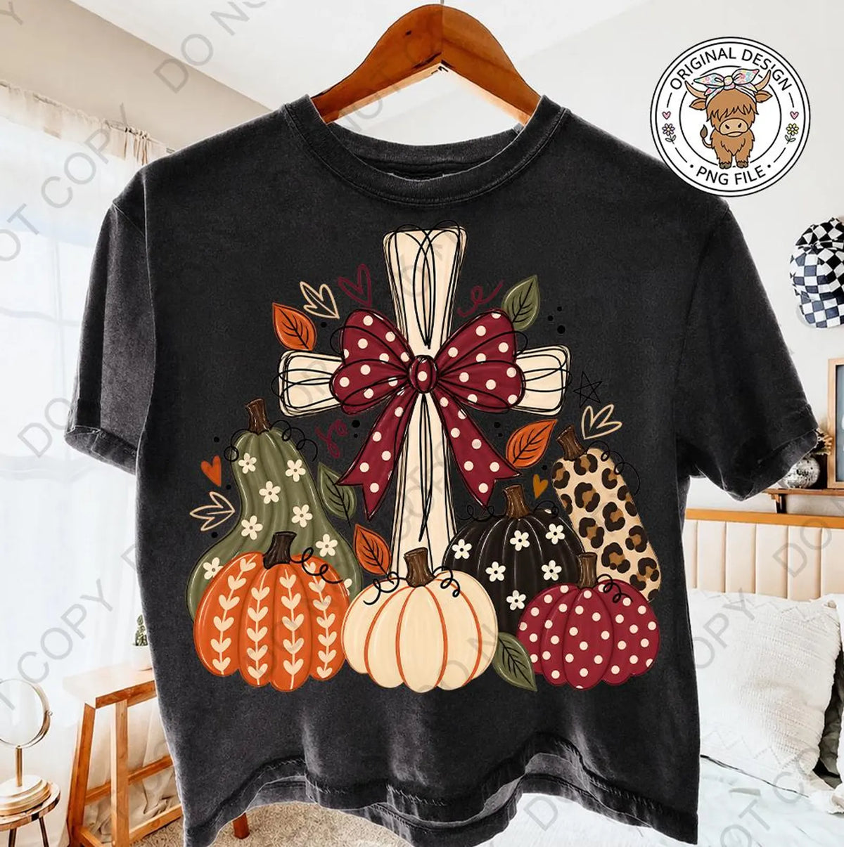 Fall Cross Tshirt