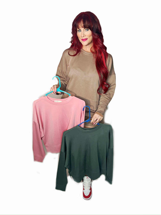 Scuba Long Sleeve Sweatshirts & Shorts Set