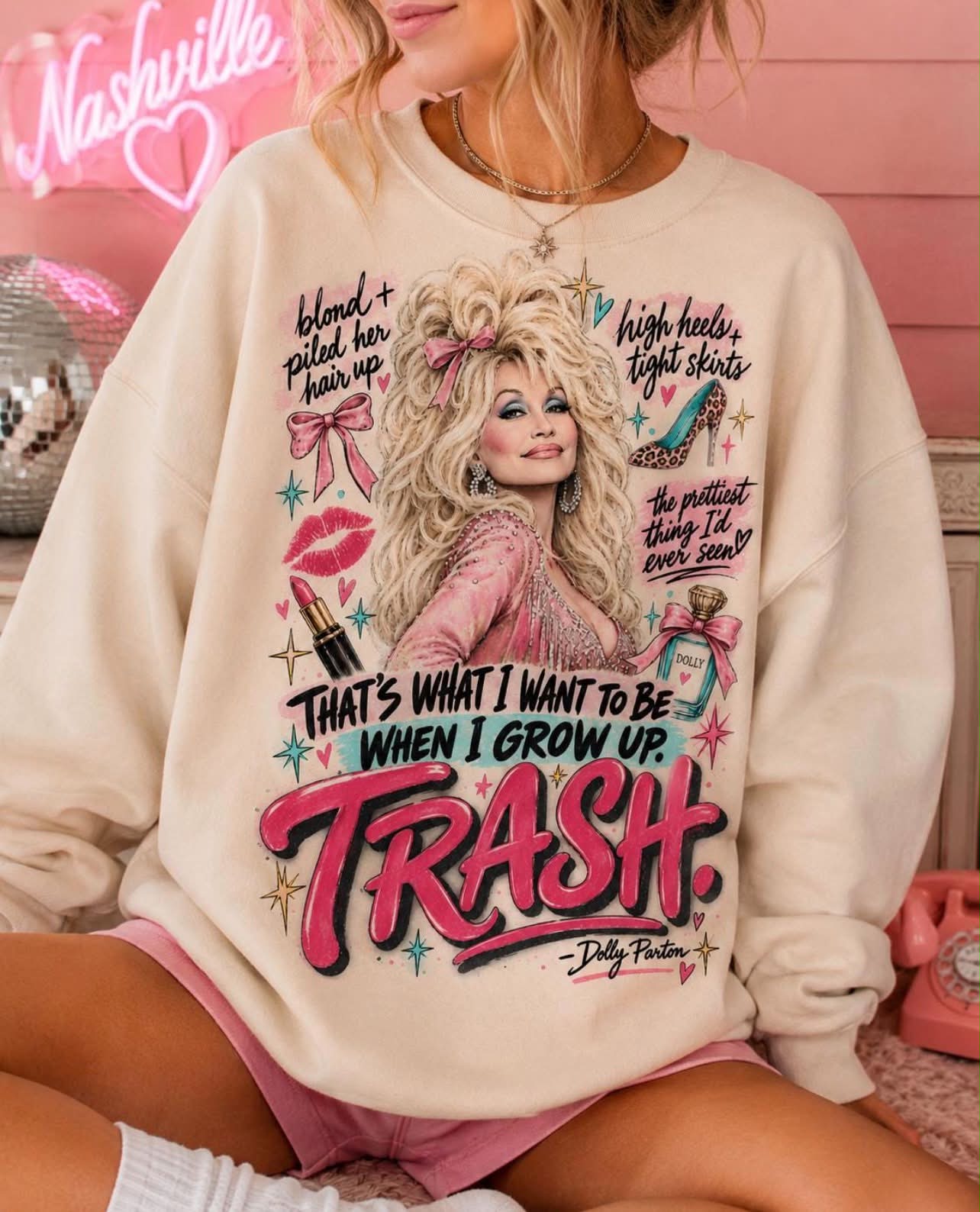 Dolly Trash Crewneck