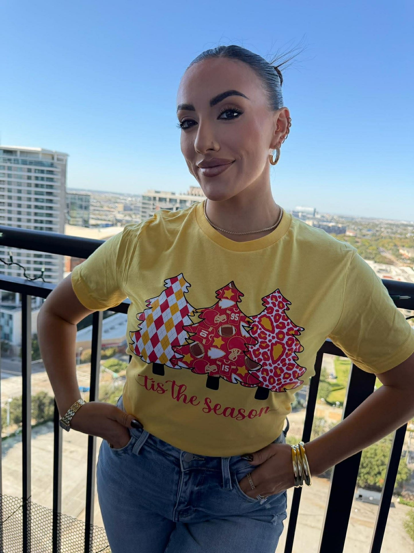 Chiefs Christmas Trees Tee