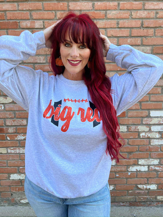 Big Red Crewneck