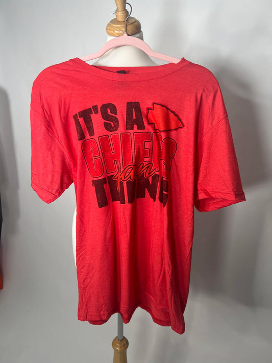Red KC Chiefs Tshirt