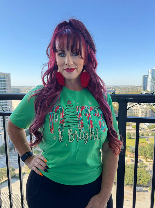 Merry & Bright Tee