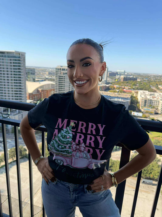 Pink Merry Merry Tee