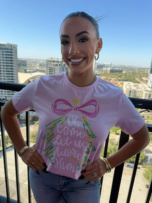 O Come Let Us Tree Tee