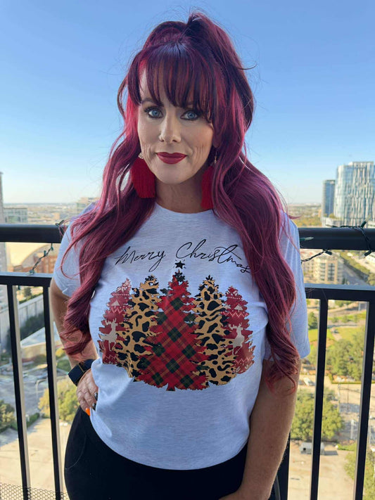 Merry Christmas Trees Tee