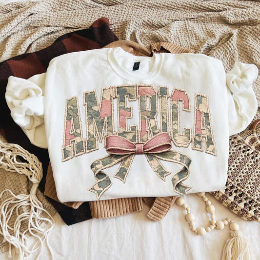 America Camo Tshirt