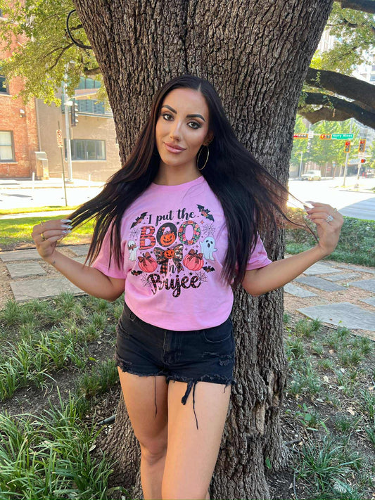 Pink Boo Jee Tee