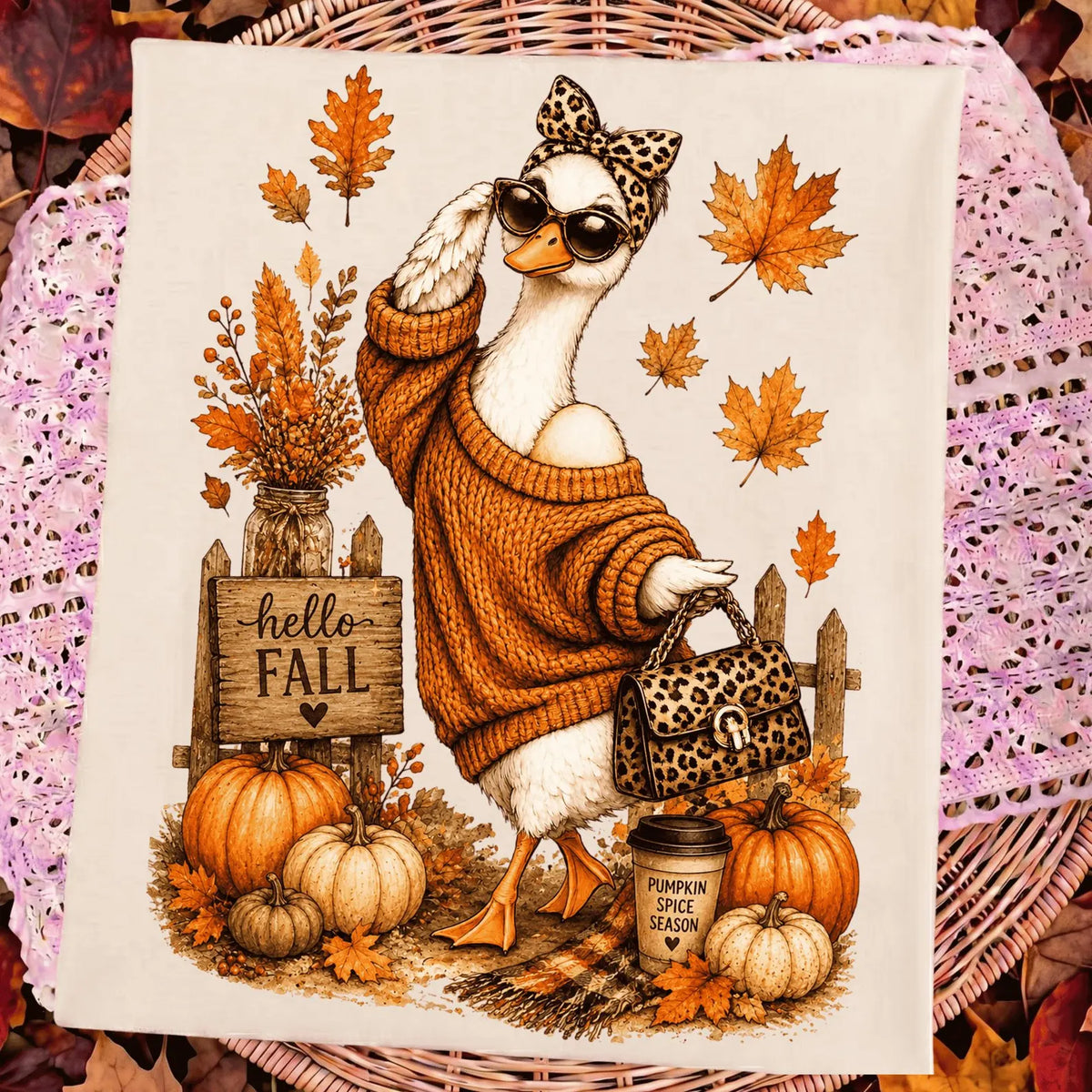 Fall Goose Tshirt