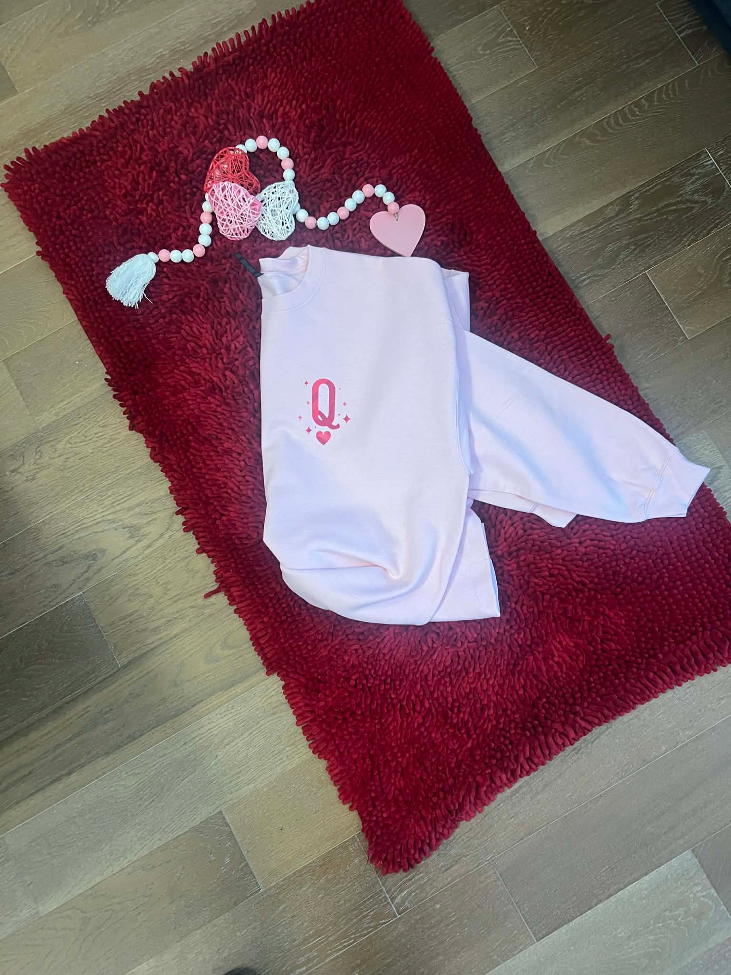 Queen of Hearts Crewneck